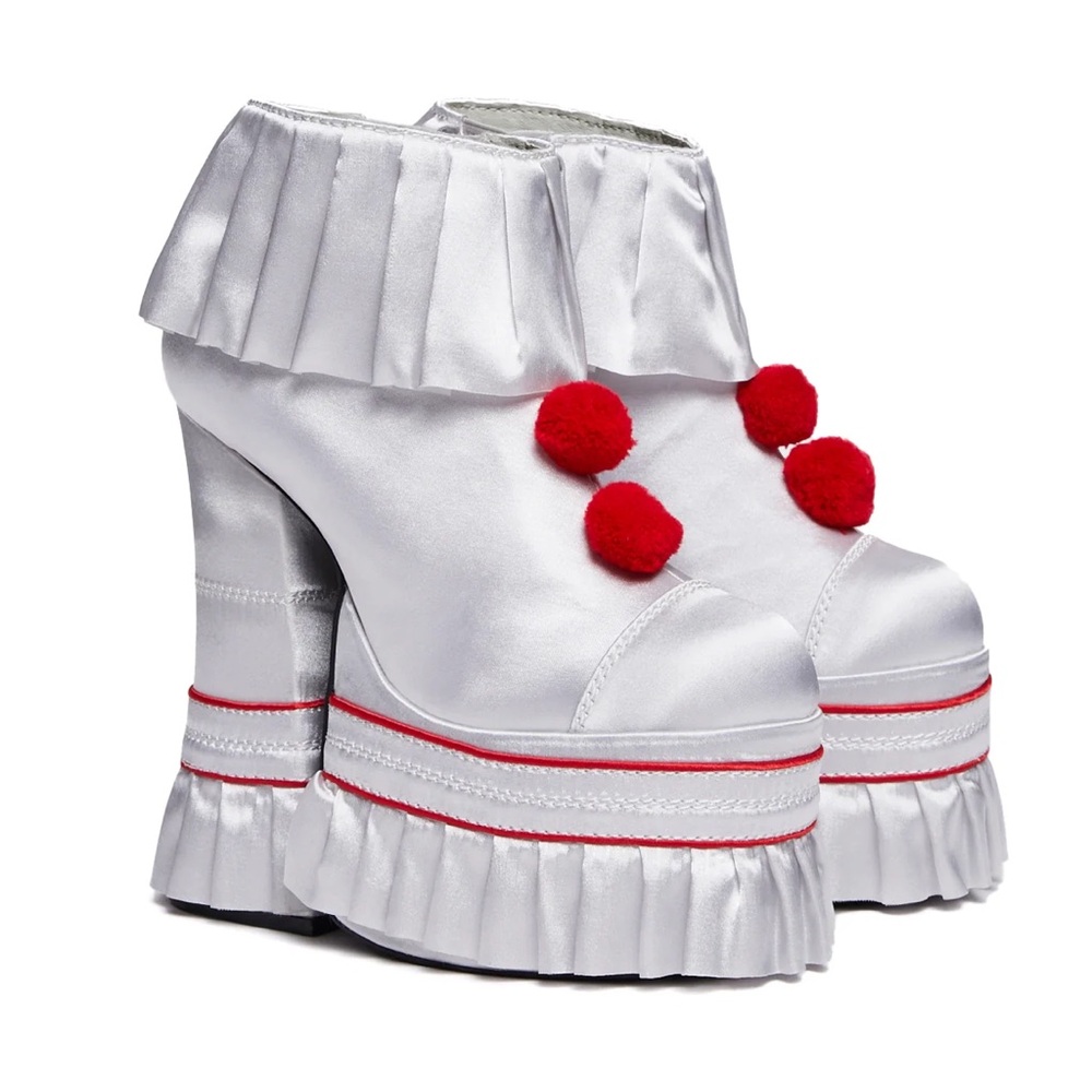 Killer clown platform heels